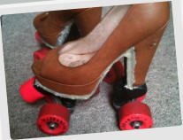 Marawa the Amazing! - Heels on Wheels