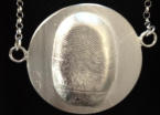 Thumbprint in Silver